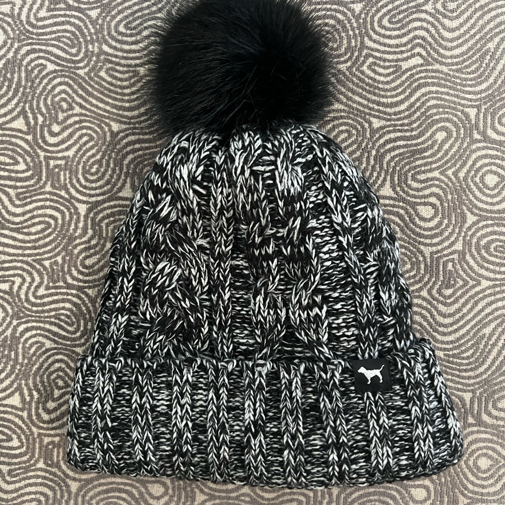 Pink Brand Beanie